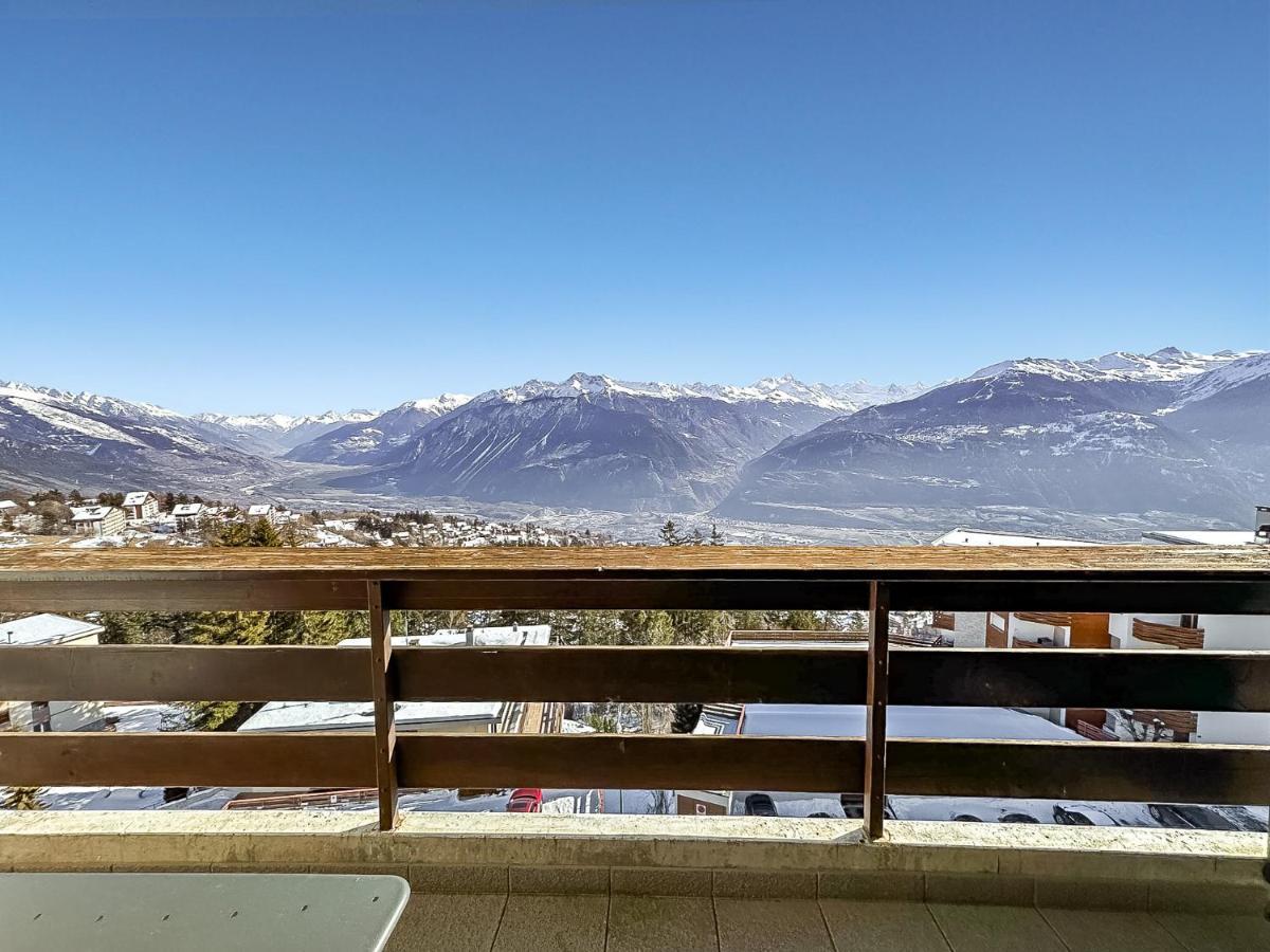 Pied-A-Terre In Crans-Montana, Pool And View - Swiss Alps Daire Dış mekan fotoğraf
